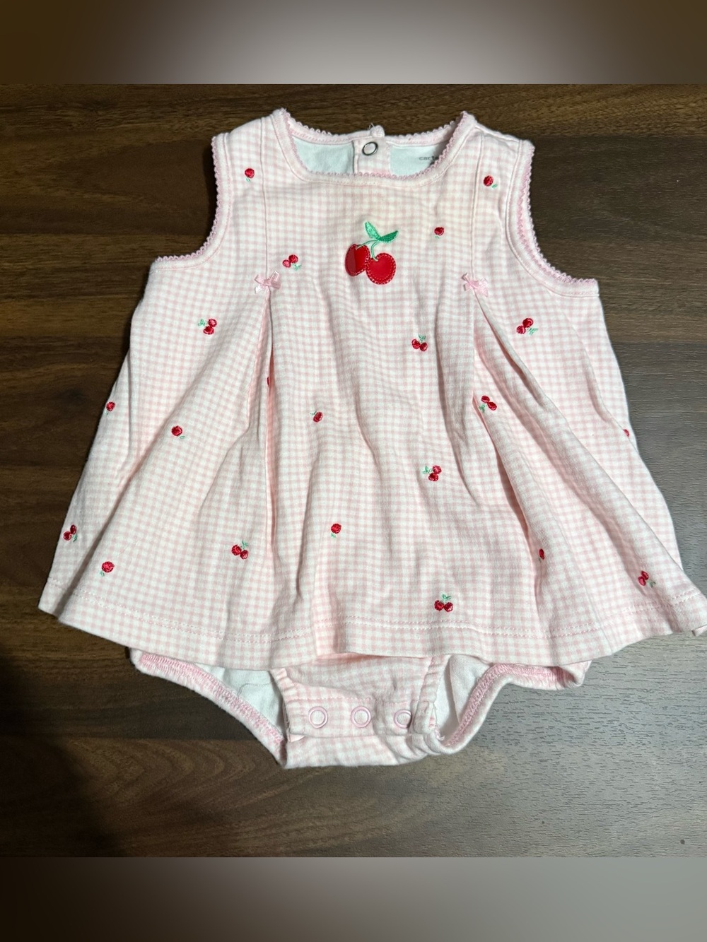 Baby girl vintage Carter’s romper dress